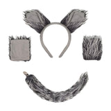 Maxbell Wolf Costume Role Play Cosplay Halloween Cosplay for Women Children Supplies