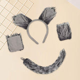 Maxbell Wolf Costume Role Play Cosplay Halloween Cosplay for Women Children Supplies