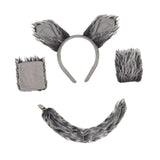 Maxbell Wolf Giraffe Costume Cosplay Headband for Dress up Performance Themed Parties No Skirt