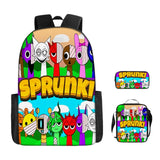 Maxbell 3 Piece Kids Backpack Cute Lightweight School Backpack for Boys for Children