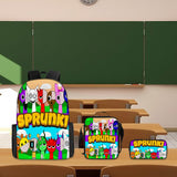 Maxbell 3 Piece Kids Backpack Cute Lightweight School Backpack for Boys for Children