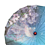 Maxbell Chinese Oiled Paper Umbrella Oil Paper Parasol for Stage Performance Dancing Style A