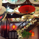 Maxbell Chinese Oiled Paper Umbrella Oil Paper Parasol for Stage Performance Dancing Style A