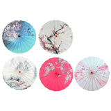 Maxbell Chinese Oiled Paper Umbrella Oil Paper Parasol for Stage Performance Dancing Style A