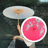 Maxbell Chinese Oiled Paper Umbrella Oil Paper Parasol for Stage Performance Dancing Style B