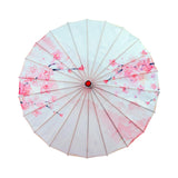 Maxbell Chinese Oiled Paper Umbrella Oil Paper Parasol for Stage Performance Dancing Style D