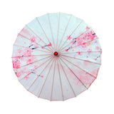 Maxbell Chinese Oiled Paper Umbrella Oil Paper Parasol for Stage Performance Dancing Style D