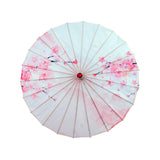 Maxbell Chinese Oiled Paper Umbrella Oil Paper Parasol for Stage Performance Dancing Style D