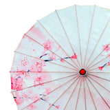 Maxbell Chinese Oiled Paper Umbrella Oil Paper Parasol for Stage Performance Dancing Style D