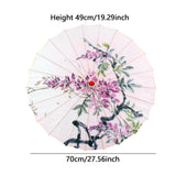 Maxbell Chinese Oiled Paper Umbrella Classical Dance Umbrella for Party Kids Dancing Style A