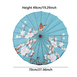 Maxbell Chinese Oiled Paper Umbrella Classical Dance Umbrella for Party Kids Dancing Style B