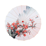 Maxbell Chinese Oiled Paper Umbrella Classical Dance Umbrella for Party Kids Dancing Style D