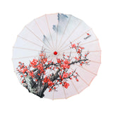 Maxbell Chinese Oiled Paper Umbrella Classical Dance Umbrella for Party Kids Dancing Style D