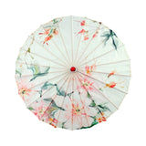 Maxbell Chinese Oiled Paper Umbrella Classical Dance Umbrella for Party Kids Dancing Style E