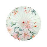 Maxbell Chinese Oiled Paper Umbrella Classical Dance Umbrella for Party Kids Dancing Style E