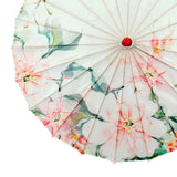 Maxbell Chinese Oiled Paper Umbrella Classical Dance Umbrella for Party Kids Dancing Style E