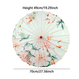 Maxbell Chinese Oiled Paper Umbrella Classical Dance Umbrella for Party Kids Dancing Style E