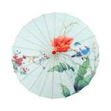 Maxbell Chinese Oiled Paper Umbrella Classical Dance Umbrella for Party Kids Dancing Style F