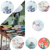 Maxbell Chinese Oiled Paper Umbrella Classical Dance Umbrella for Dancing Party Kids Style A