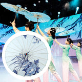 Maxbell Chinese Oiled Paper Umbrella Classical Dance Umbrella for Dancing Party Kids Style A