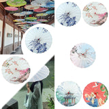 Maxbell Chinese Oiled Paper Umbrella Classical Dance Umbrella for Dancing Party Kids Style A