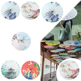 Maxbell Chinese Oiled Paper Umbrella Classical Dance Umbrella for Dancing Party Kids Style A