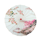 Maxbell Chinese Oiled Paper Umbrella Classical Dance Umbrella for Dancing Party Kids Style B