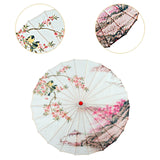 Maxbell Chinese Oiled Paper Umbrella Classical Dance Umbrella for Dancing Party Kids Style B
