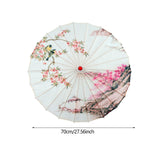 Maxbell Chinese Oiled Paper Umbrella Classical Dance Umbrella for Dancing Party Kids Style B