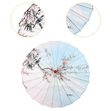 Maxbell Chinese Oiled Paper Umbrella Classical Dance Umbrella for Dancing Party Kids Style C