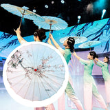 Maxbell Chinese Oiled Paper Umbrella Classical Dance Umbrella for Dancing Party Kids Style C