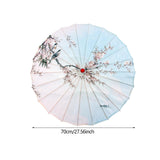 Maxbell Chinese Oiled Paper Umbrella Classical Dance Umbrella for Dancing Party Kids Style C