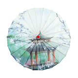 Maxbell Chinese Oiled Paper Umbrella Classical Dance Umbrella for Dancing Party Kids Style D