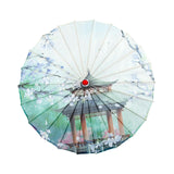 Maxbell Chinese Oiled Paper Umbrella Classical Dance Umbrella for Dancing Party Kids Style D