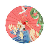Maxbell Chinese Oiled Paper Umbrella Classical Dance Umbrella for Dancing Party Kids Style E