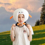 Maxbell Plush Tennis Ball Headgear Hat Cute for Halloween Festival Stage Performance