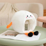 Maxbell Plush Tennis Ball Headgear Hat Cute for Halloween Festival Stage Performance