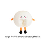Maxbell Plush Tennis Ball Headgear Hat Cute for Halloween Festival Stage Performance