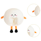 Maxbell Plush Tennis Ball Headgear Hat Cute for Halloween Festival Stage Performance