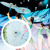 Maxbell Chinese Oiled Paper Umbrella Classical Dance Umbrella for Kids Wedding Props Style A