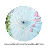 Maxbell Chinese Oiled Paper Umbrella Classical Dance Umbrella for Kids Wedding Props Style A