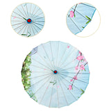 Maxbell Chinese Oiled Paper Umbrella Classical Dance Umbrella for Kids Wedding Props Style A