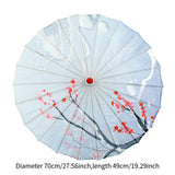 Maxbell Chinese Oiled Paper Umbrella Classical Dance Umbrella for Kids Wedding Props Style B