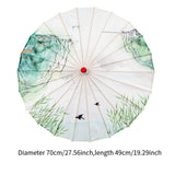 Maxbell Chinese Oiled Paper Umbrella Classical Dance Umbrella for Kids Wedding Props Style C
