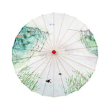 Maxbell Chinese Oiled Paper Umbrella Classical Dance Umbrella for Kids Wedding Props Style C