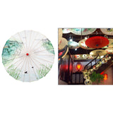 Maxbell Chinese Oiled Paper Umbrella Classical Dance Umbrella for Kids Wedding Props Style C