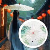 Maxbell Chinese Oiled Paper Umbrella Classical Dance Umbrella for Kids Wedding Props Style C