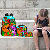 Maxbell Kids Backpack Set Cute School Backpack for Boys for Junior High School Teens