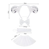Maxbell Animal Lamb Costume Set Animal Costume Accessories for Holidays