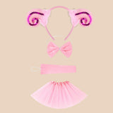 Maxbell Animal Lamb Costume Set Animal Costume Accessories for Holidays